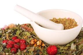 Dry herbs to treat osteochondrosis